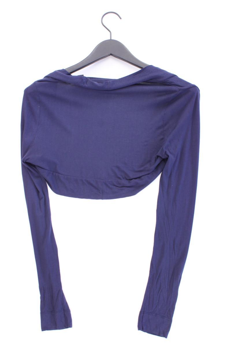 Esprit Bolero Gr. XL 3/4 Ärmel blau aus Viskose