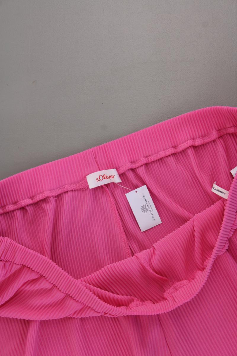 s.Oliver Stretchhose Gr. 42 neuwertig pink aus Polyester