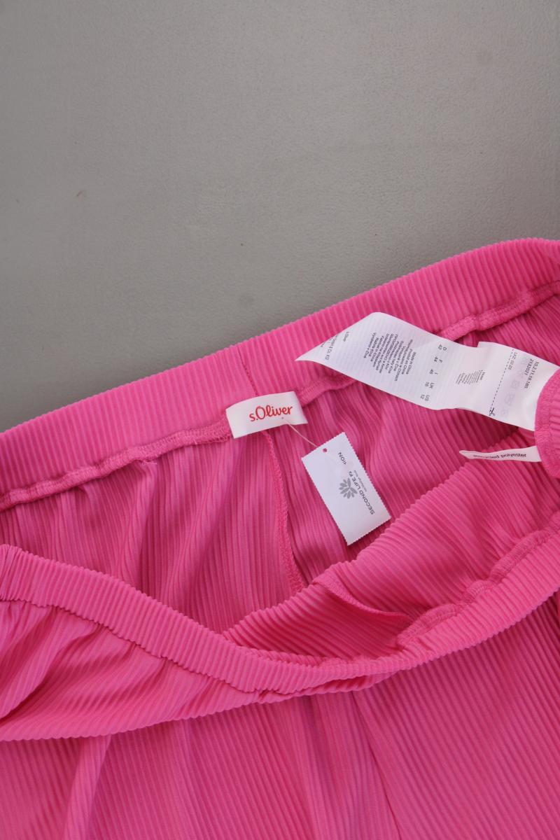 s.Oliver Stretchhose Gr. 42 neuwertig pink aus Polyester