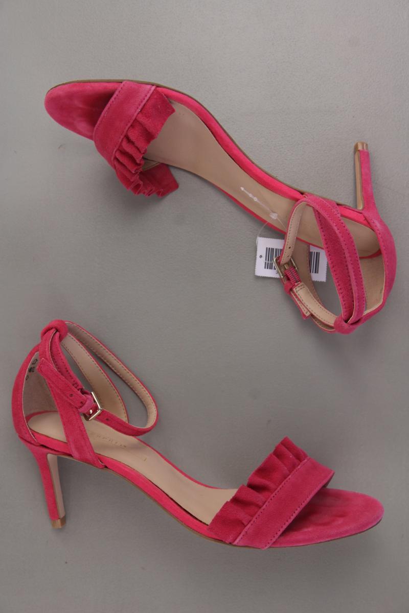 Esprit Sandaletten Gr. 37 neuwertig pink aus Leder