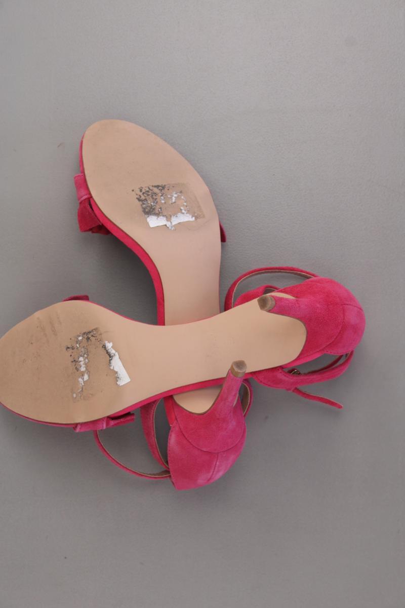 Esprit Sandaletten Gr. 37 neuwertig pink aus Leder