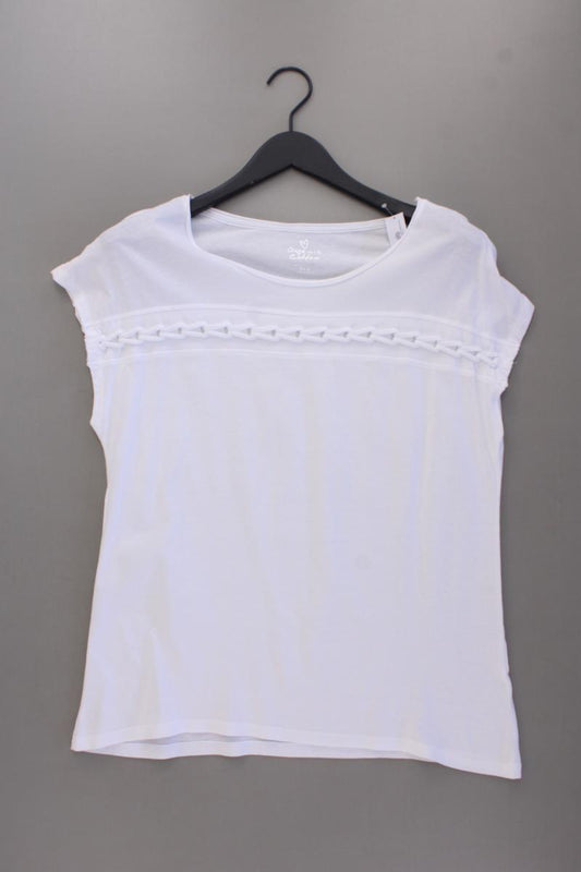 Esprit T-Shirt Gr. L Kurzarm weiß