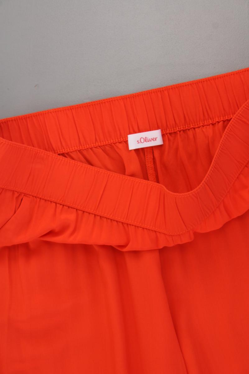 s.Oliver Stoffhose Gr. 42 neuwertig orange aus Viskose