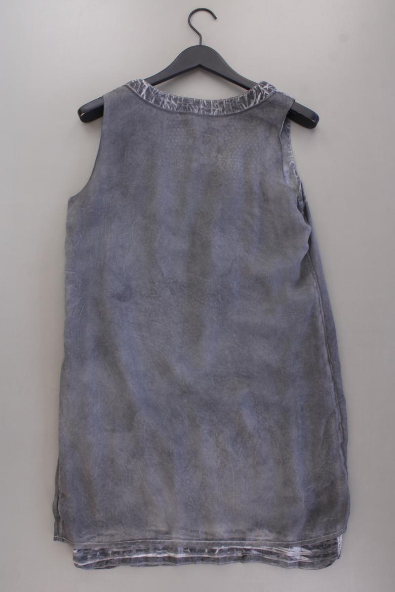 Street One Midikleid Gr. 40 Ärmellos grau aus Polyester