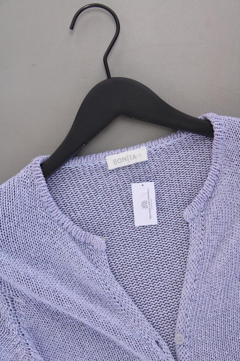Bonita Strickjacke Gr. S 3/4 Ärmel blau