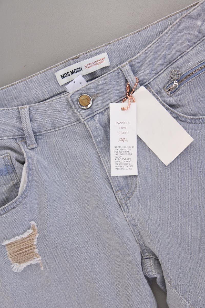 Mos Mosh Straight Jeans Gr. W28 neu mit Etikett grau aus Baumwolle