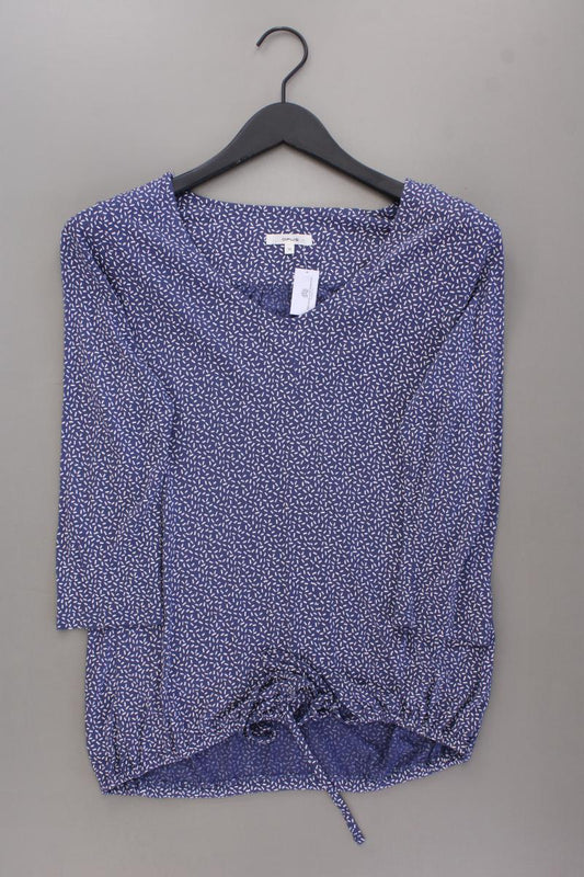 Opus Printshirt Gr. 36 3/4 Ärmel blau
