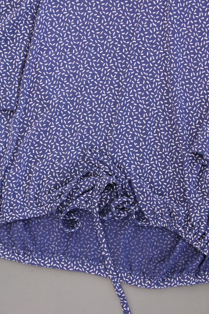 Opus Printshirt Gr. 36 3/4 Ärmel blau