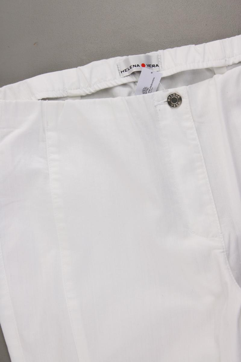 Helena Vera Hose Gr. Kurzgröße 22 weiß aus Baumwolle