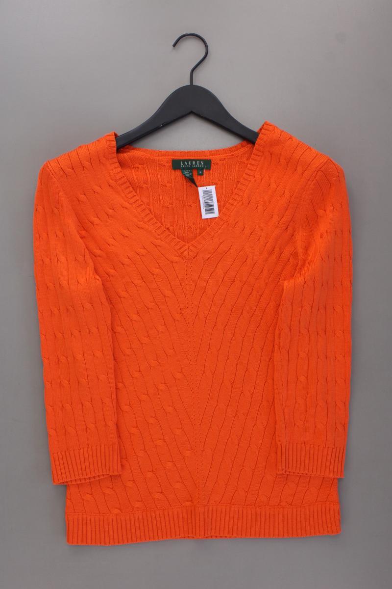 LAUREN Ralph Lauren Pullover mit Seide Gr. M neuwertig orange