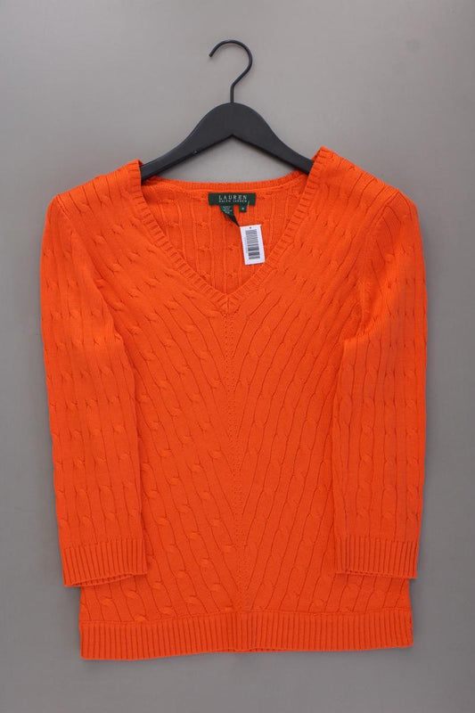 LAUREN Ralph Lauren Pullover mit Seide Gr. M neuwertig orange