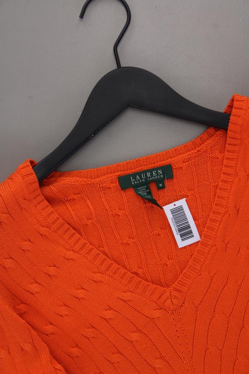 LAUREN Ralph Lauren Pullover mit Seide Gr. M neuwertig orange