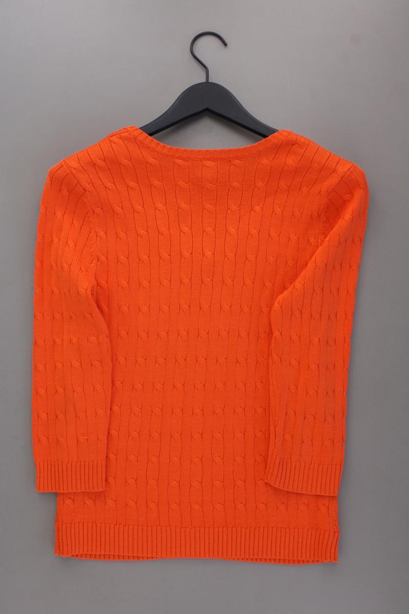 LAUREN Ralph Lauren Pullover mit Seide Gr. M neuwertig orange