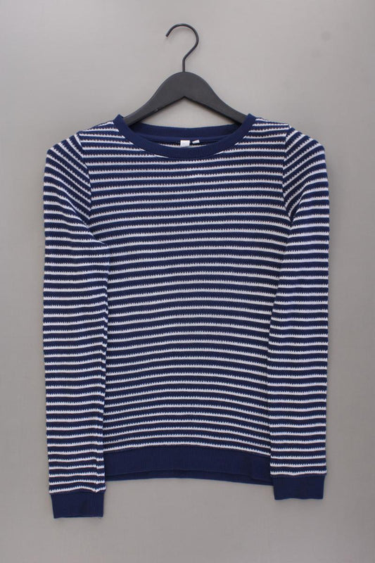 QS by s.Oliver Feinstrickpullover Gr. XS gestreift blau