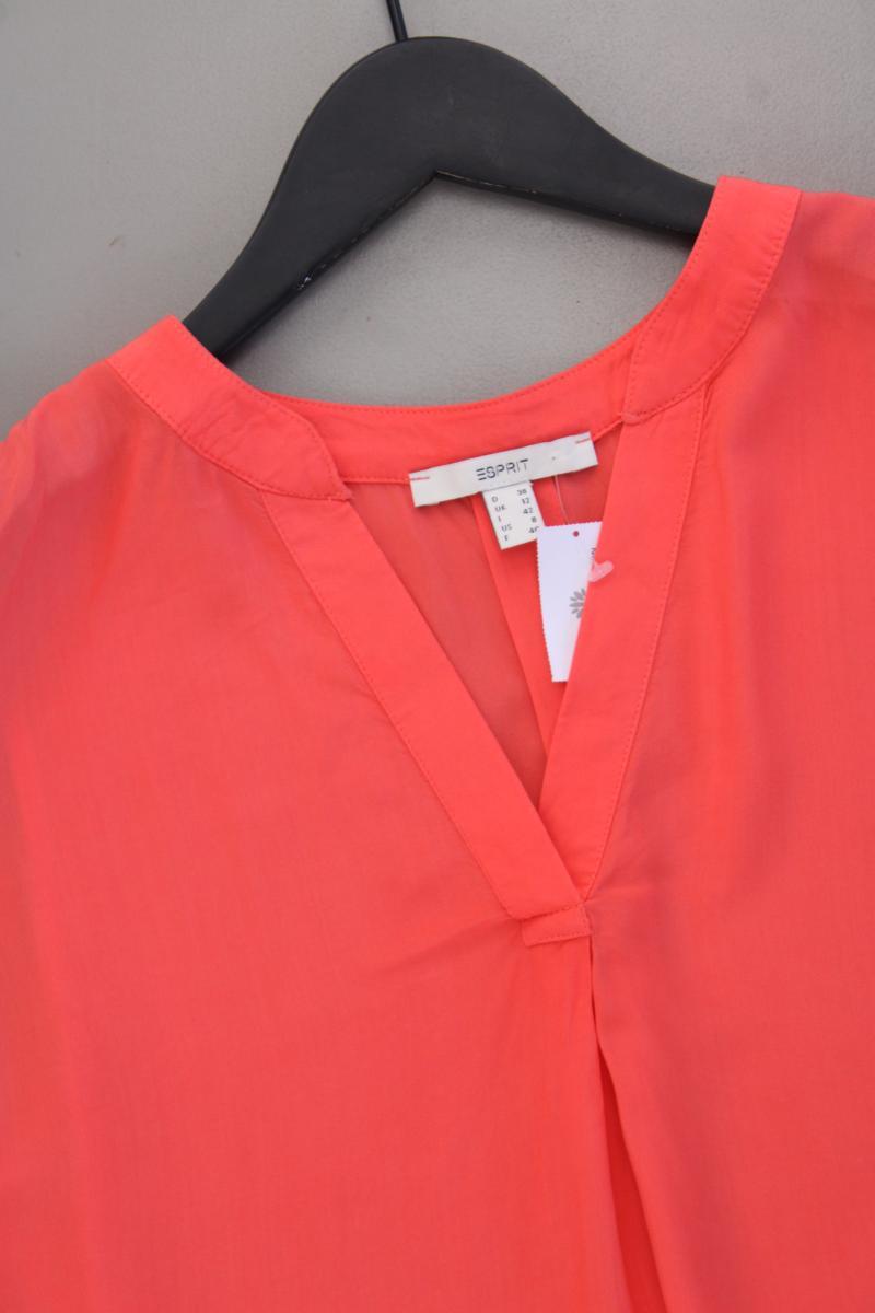 Esprit Bluse korallrot Gr. 38 Ärmellos aus Viskose