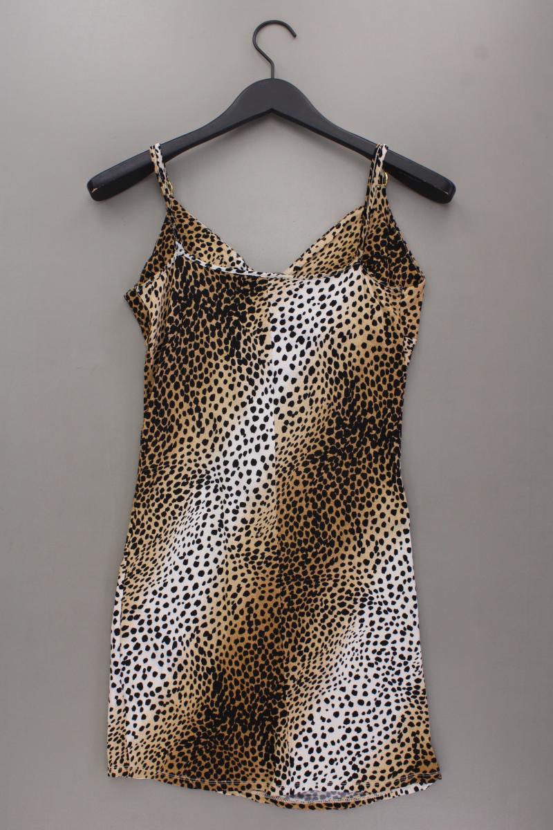 Roberto Cavalli Trägerkleid Gr. M mit Tierdruck Vintage braun