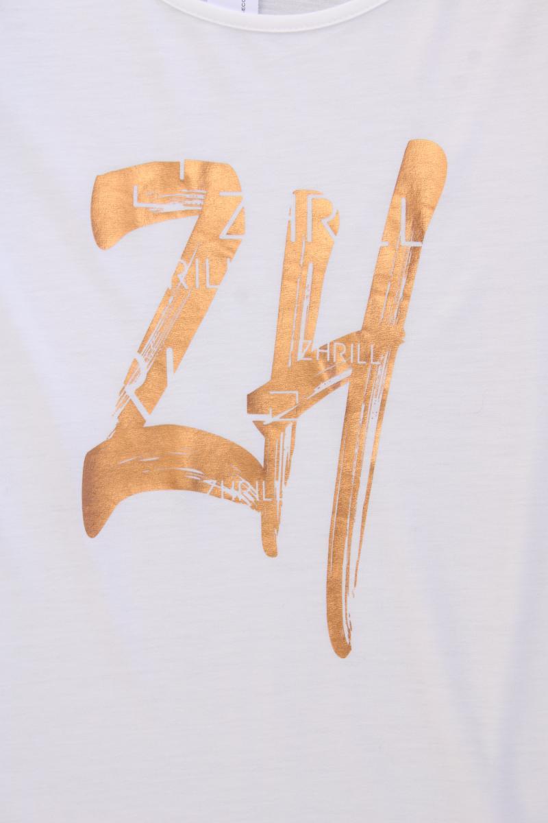 ZHRILL Printshirt Gr. XL Kurzarm weiß
