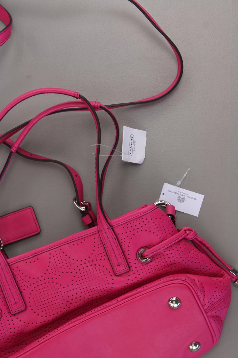 Coach Henkeltasche neu mit Etikett pink aus Leder