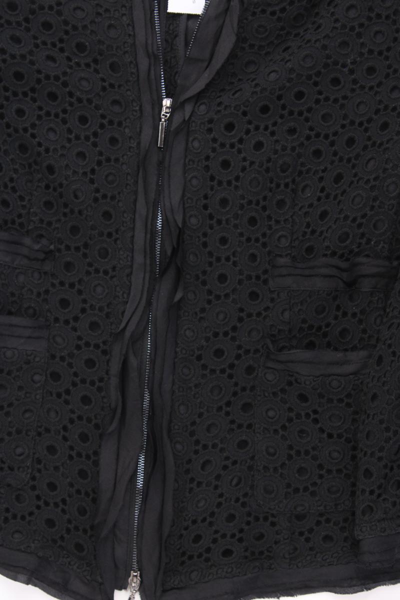 armani collezioni Jäckchen Gr. IT 40 (XS) 3/4 Ärmel schwarz aus Baumwolle