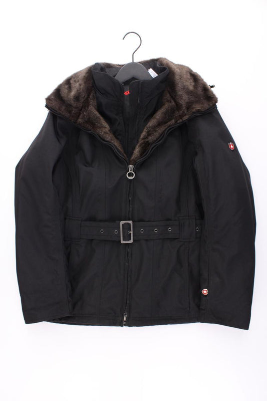 Wellensteyn Winterjacke Modell Zermatt Gr. XL mit Gürtel schwarz aus Polyamid