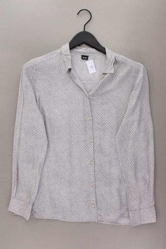 Gerry Weber Langarmbluse Gr. 38 grau