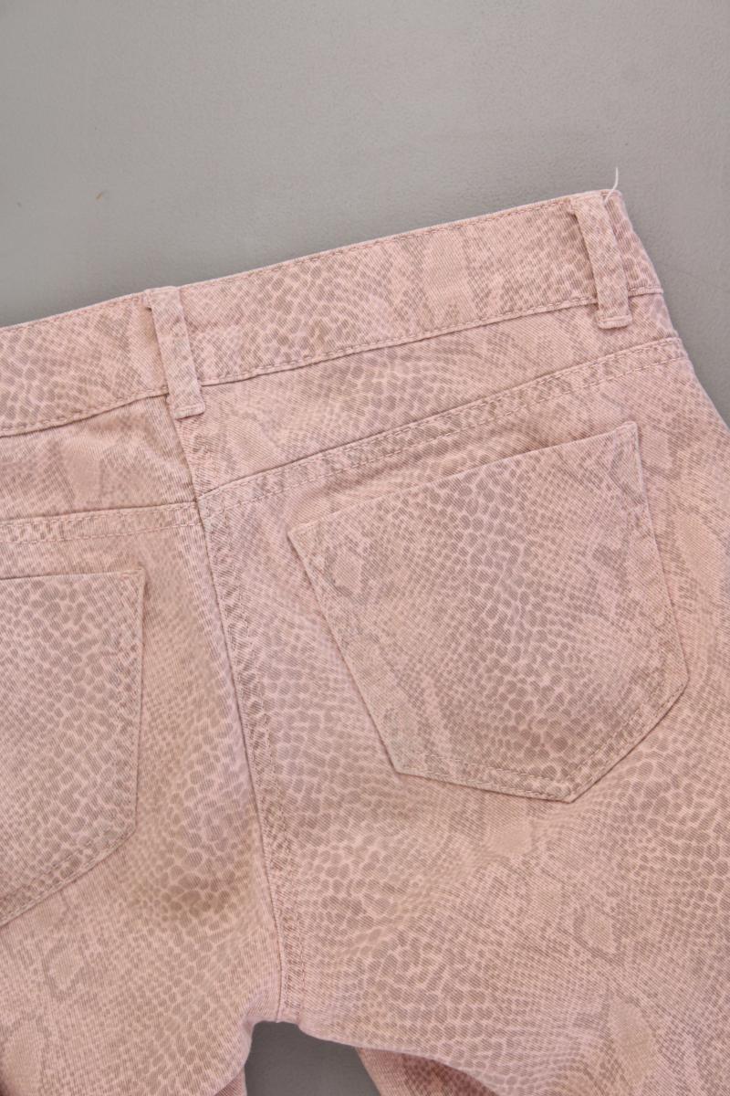 Kookai 7/8 Hose Gr. 36 mit Tierdruck rosa aus Baumwolle