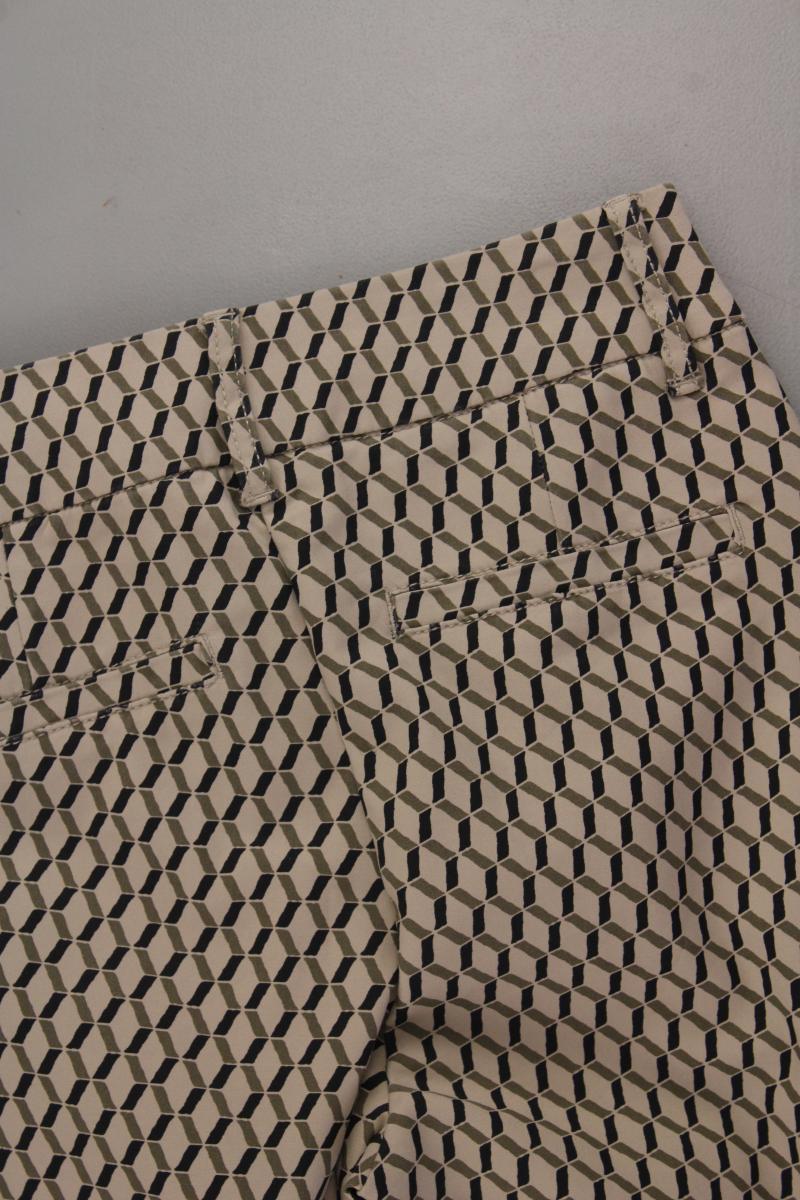 Red Button Stoffhose Gr. 36 geometrisches Muster neuwertig creme aus Baumwolle