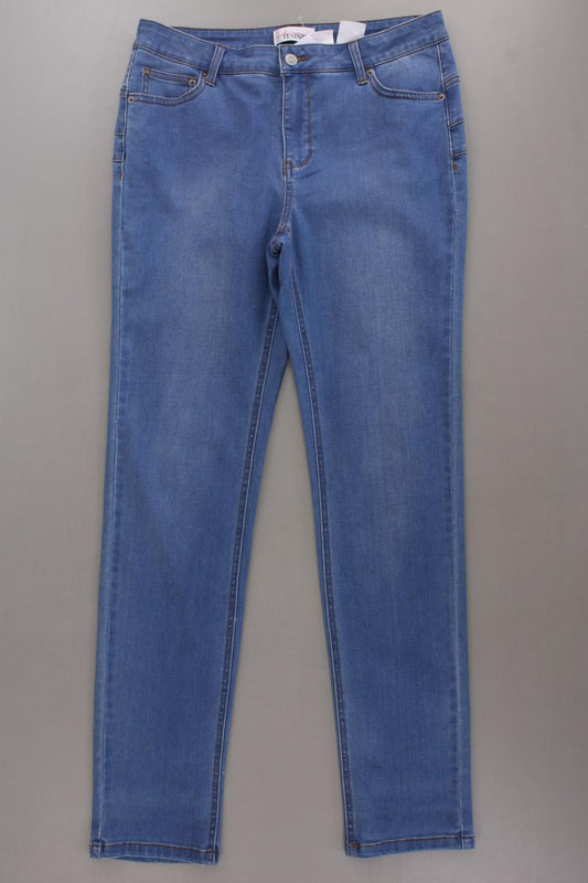 Linea Tesini Skinny Jeans Gr. 40 blau aus Baumwolle