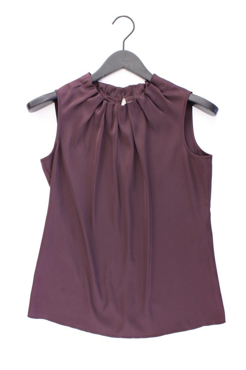 comma, Ärmellose Bluse Gr. 34 lila aus Polyester
