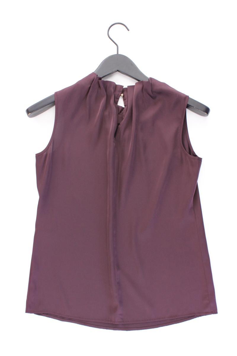 comma, Ärmellose Bluse Gr. 34 lila aus Polyester