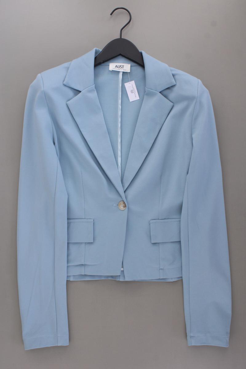 AUST Jerseyblazer Gr. S neuwertig blau aus Viskose