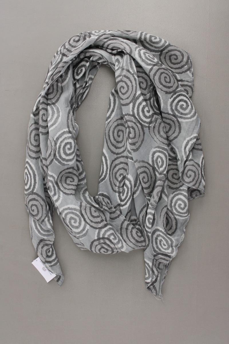 Tuch geometrisches Muster grau