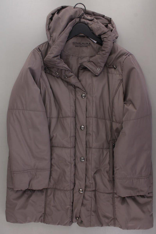 Gina Laura Winterjacke Gr. 50 braun aus Polyester