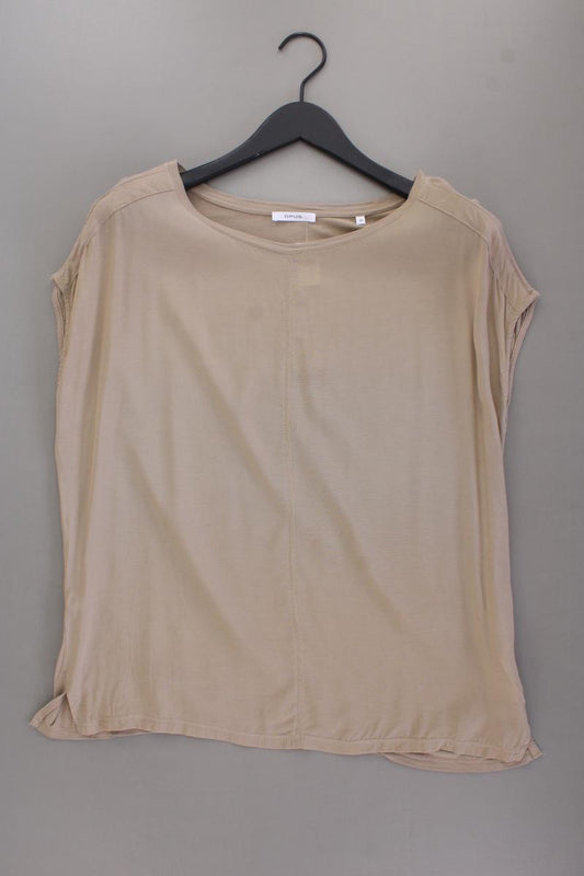 Opus Bluse Modell Sonka Gr. 38 Kurzarm braun aus Viskose
