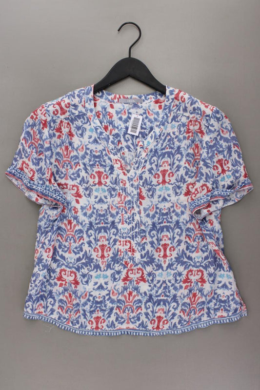 Cecil Kurzarmbluse Gr. M blau