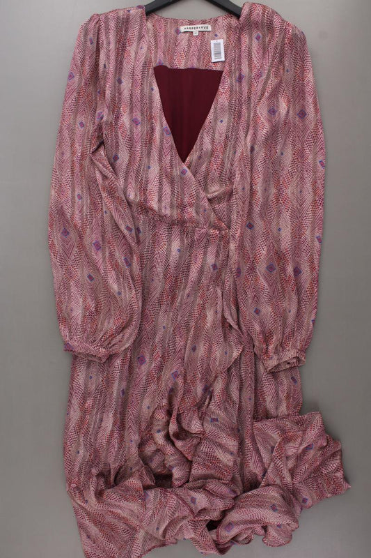 Harper & Yve Wickelkleid Gr. M Langarm rosa aus Polyester