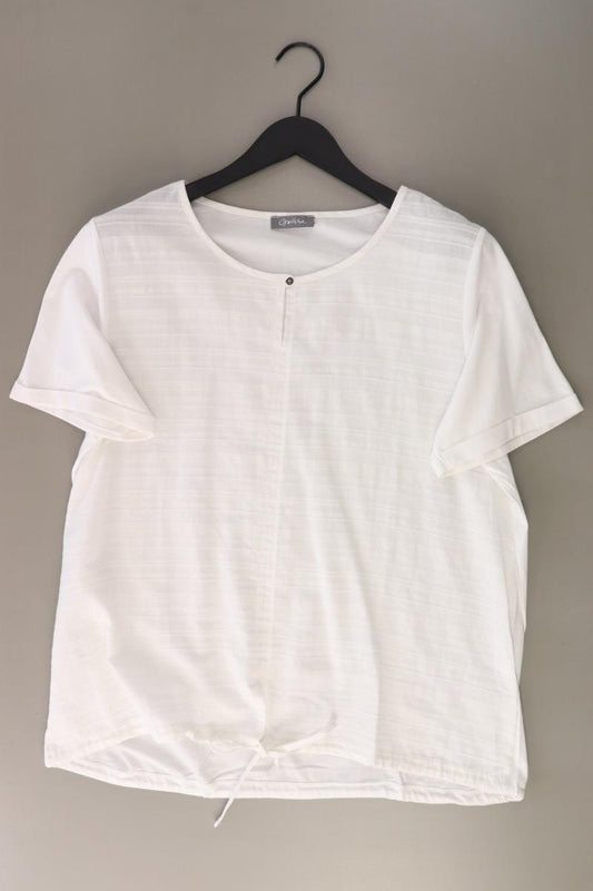 Geisha T-Shirt Gr. 44 Kurzarm weiß