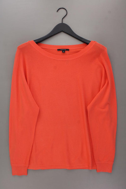 comma, Feinstrickpullover Gr. 44 orange aus Polyamid