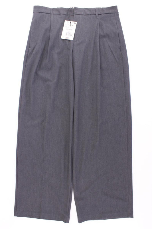 Bershka Stoffhose Gr. 40 neu mit Etikett grau aus Polyester