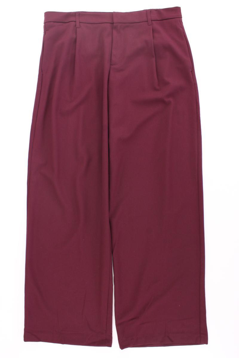Bershka Stoffhose Gr. 40 lila aus Polyester
