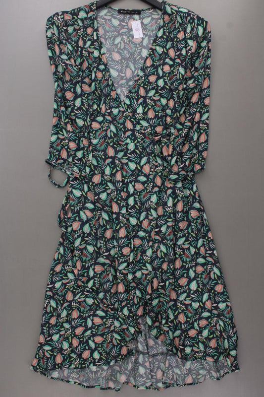 Expresso Wickelkleid Gr. 38 3/4 Ärmel mehrfarbig aus Viskose