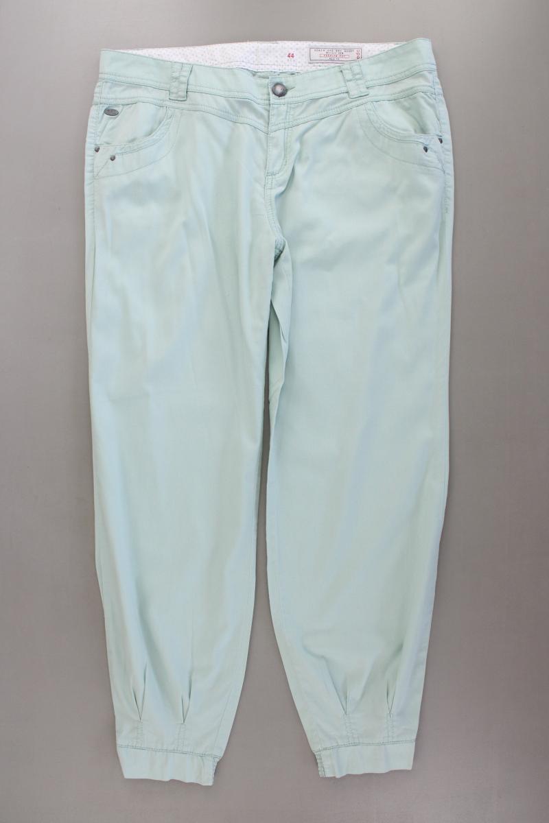 edc by Esprit Stoffhose Gr. 44 blau aus Baumwolle