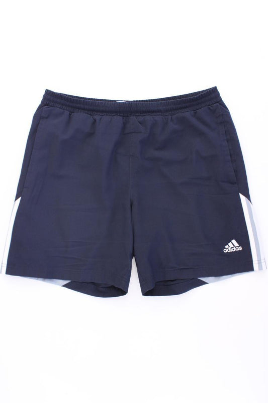 Adidas Sportshorts für Herren Gr. M blau aus Polyester