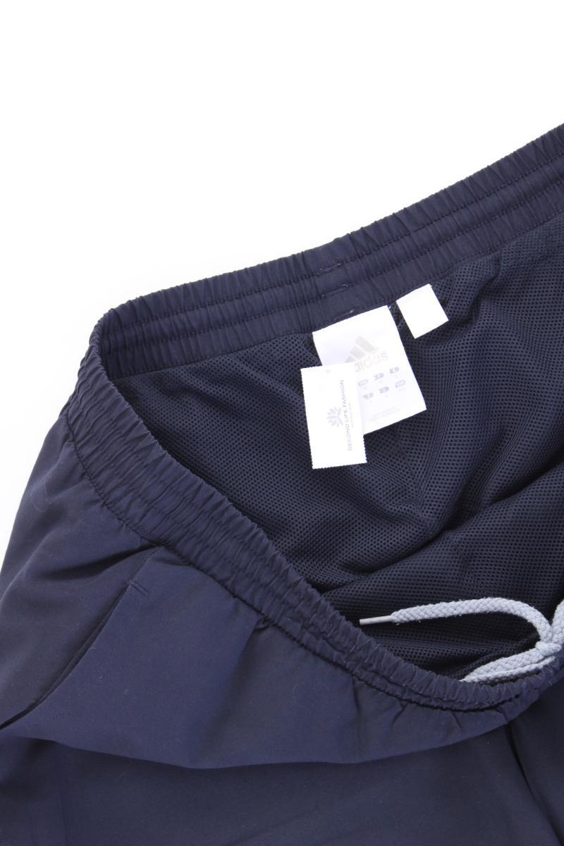 Adidas Sportshorts für Herren Gr. M blau aus Polyester