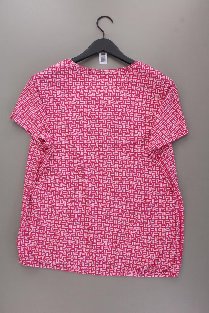 Cecil Printshirt Gr. XL geometrisches Muster Kurzarm pink
