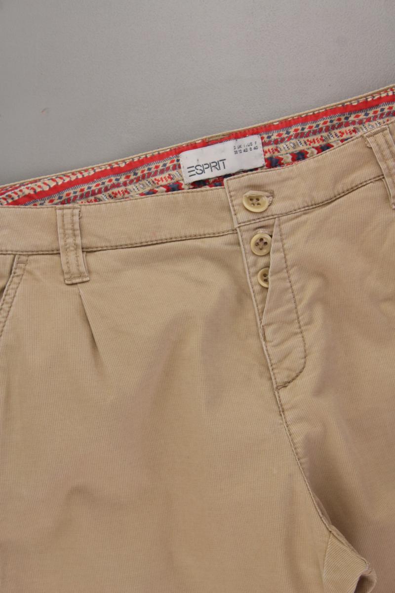 Esprit Chinohose Gr. 38 braun aus Baumwolle