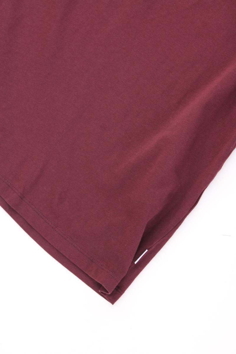 Jack & Jones T-Shirt für Herren Gr. S Kurzarm rot aus Baumwolle
