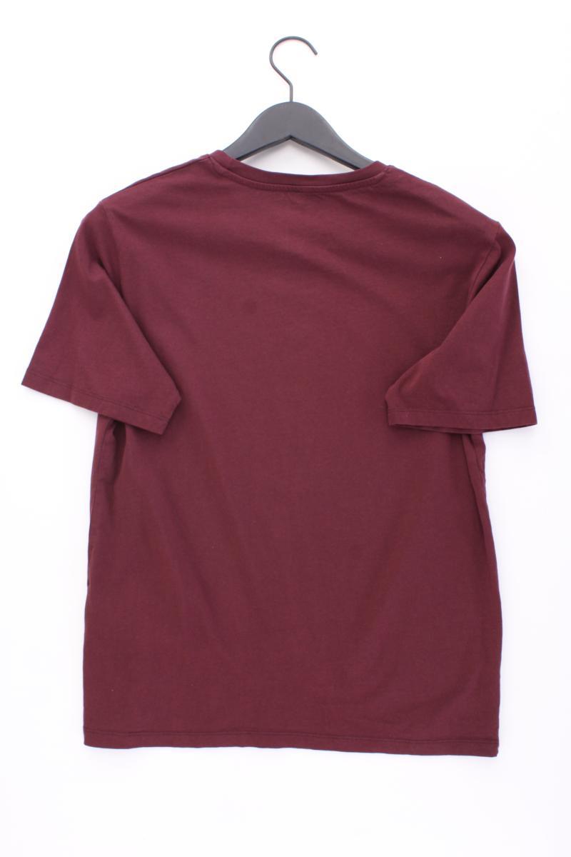 Jack & Jones T-Shirt für Herren Gr. S Kurzarm rot aus Baumwolle