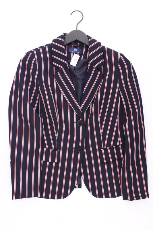 fiora blue Regular Blazer Gr. 36 gestreift blau aus Polyester