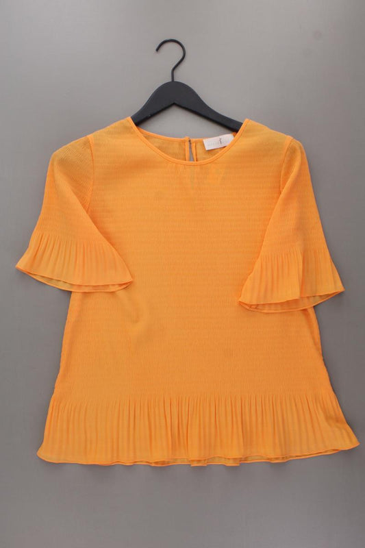 Pfeffinger Kurzarmbluse Gr. 36 neuwertig orange aus Polyester